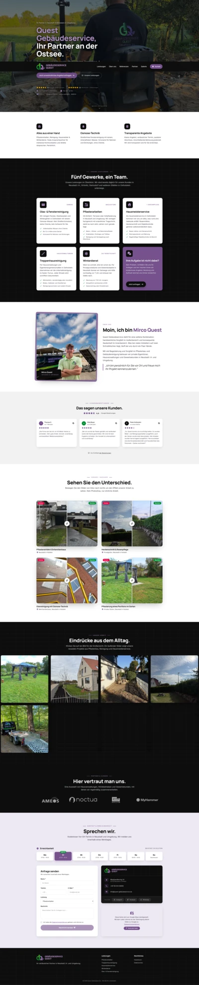 Quest Gebäudeservice Screenshot